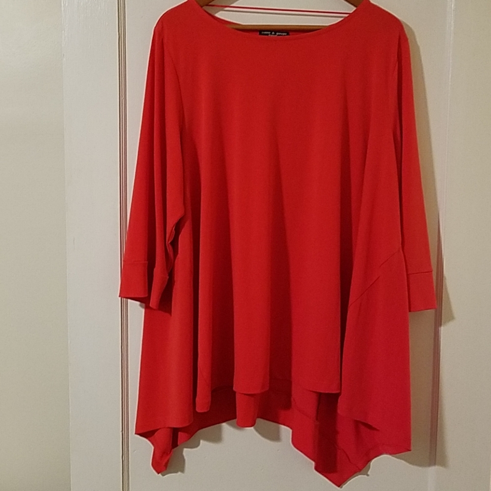 Cable&Gauge Top - Salmon